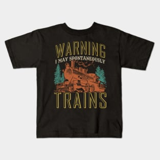 Train Kids T-Shirt